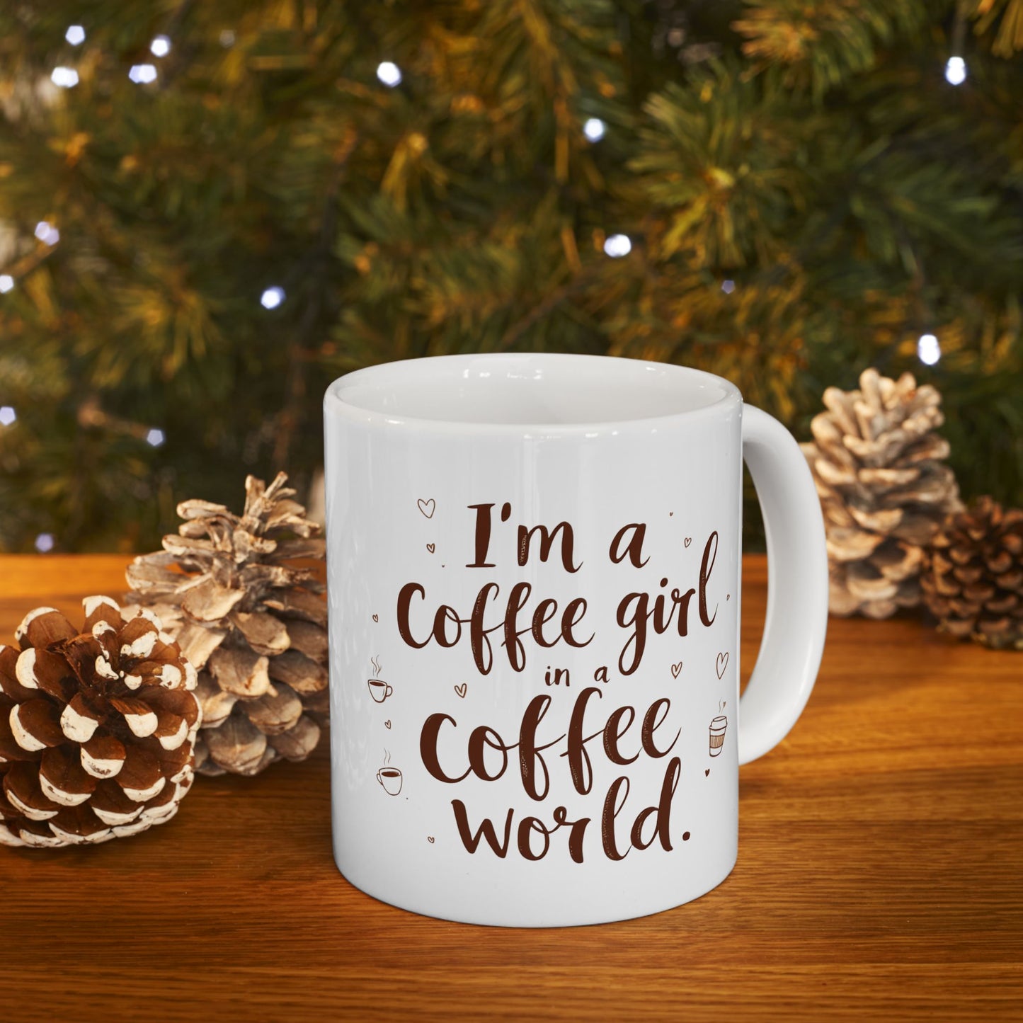 Coffee World Ceramic Mug