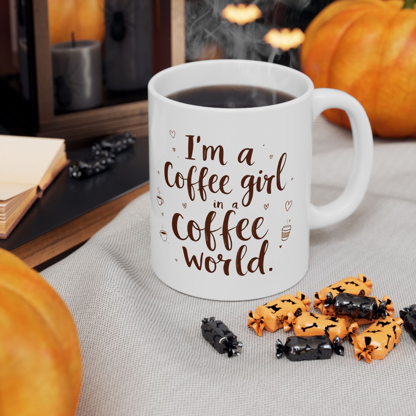Coffee World Ceramic Mug