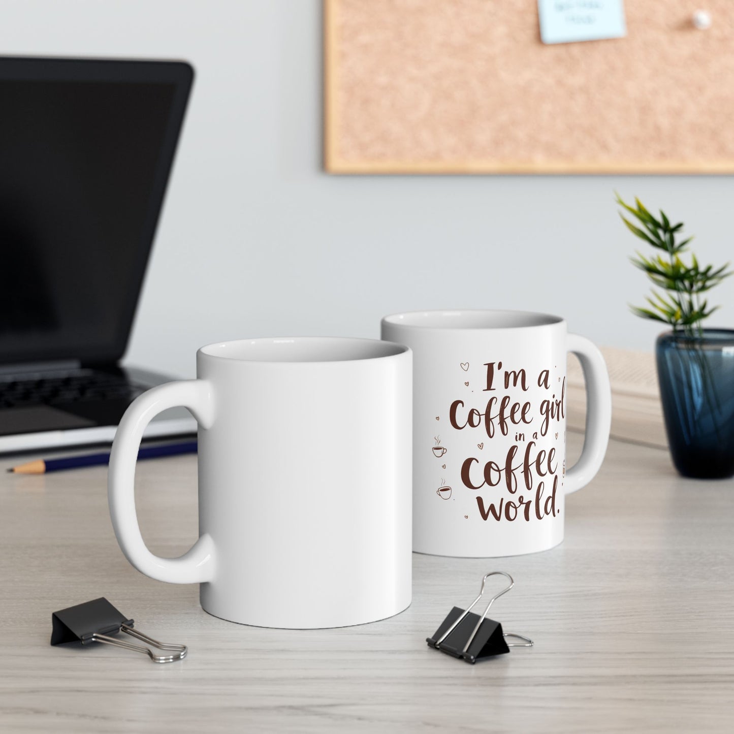Coffee World Ceramic Mug